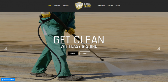 Easy and Shine Website